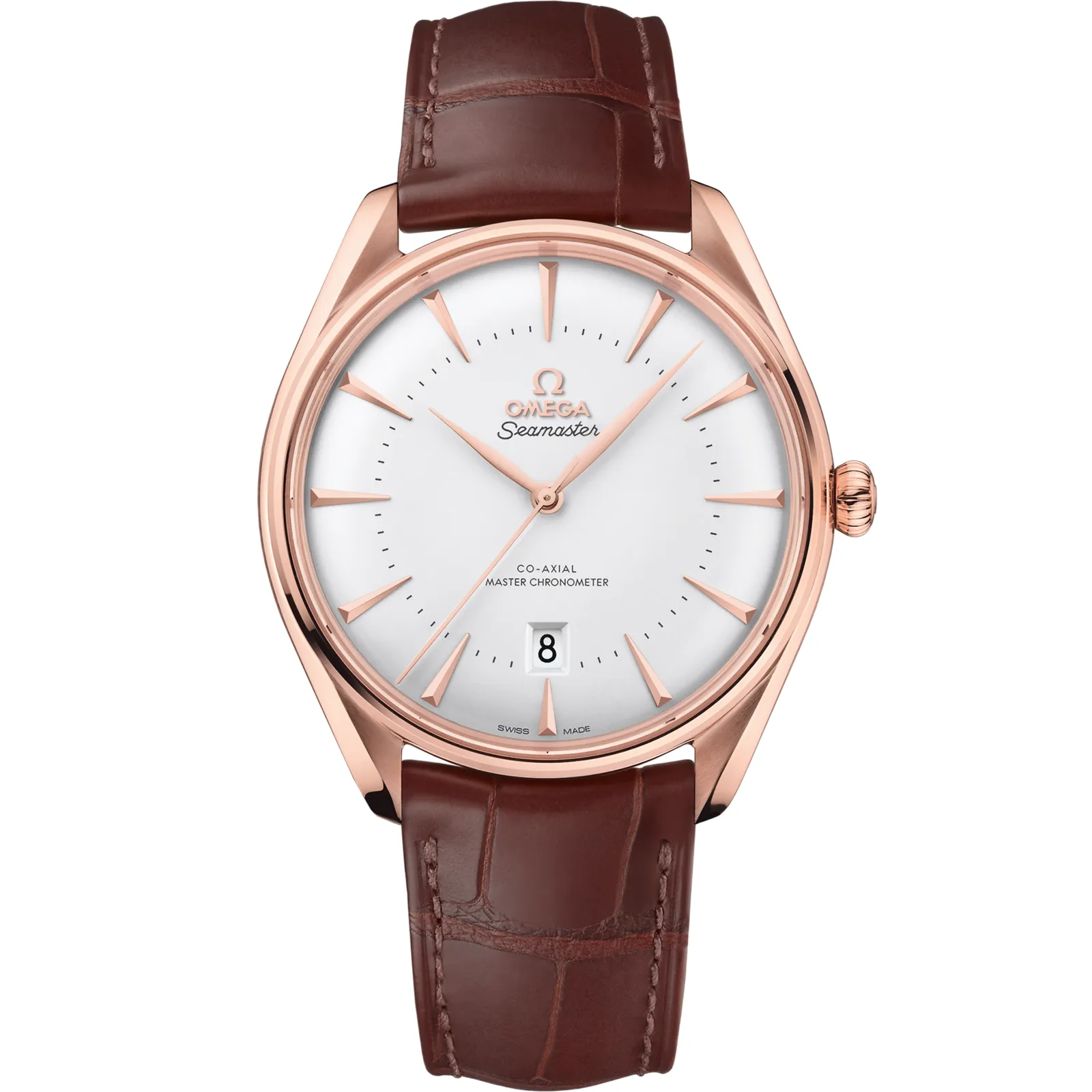 Omega Seamaster Master Co-Axial 39.5 Edizione Venezia, reference 511.53.40.20.02.001, silver dial, rose gold case