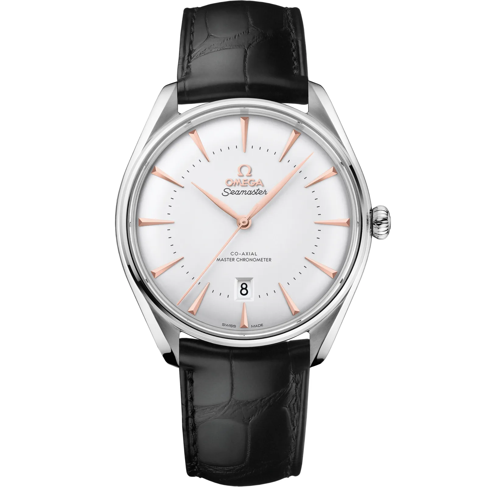Omega Seamaster Master Co-Axial 39.5 UAE Edition, reference 511.13.40.20.02.001, silver dial, stainless steel case