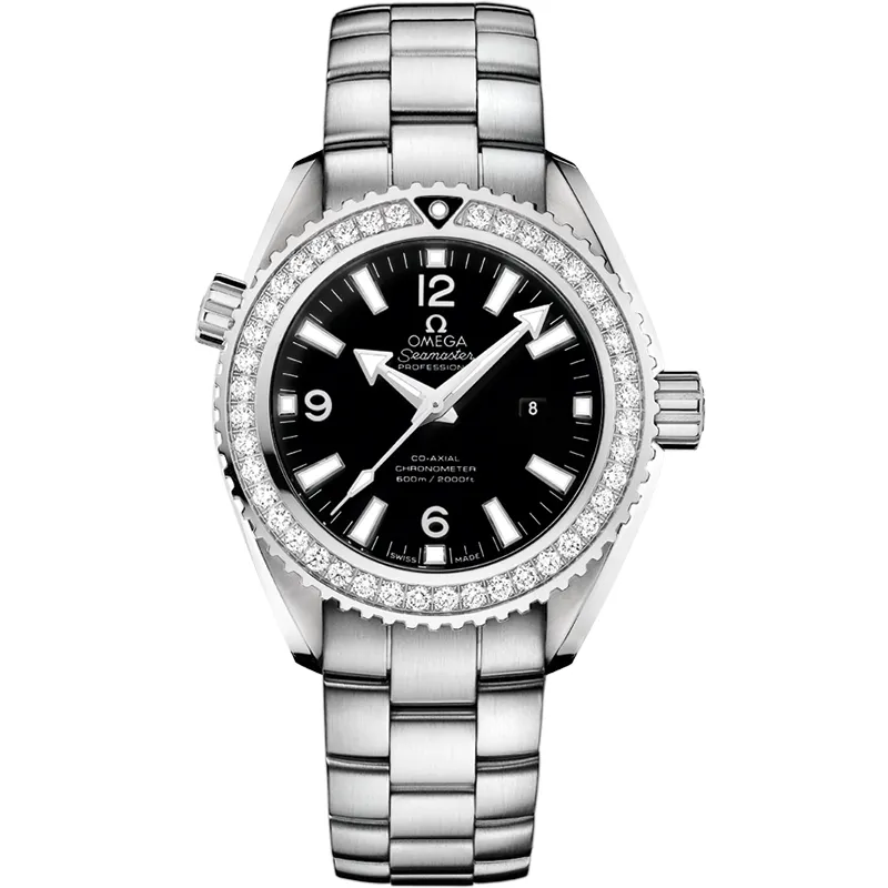 Omega Seamaster Planet Ocean 600M Co-Axial 37.5 232.15.38.20, reference 232.15.38.20.01.001, black dial, stainless steel case