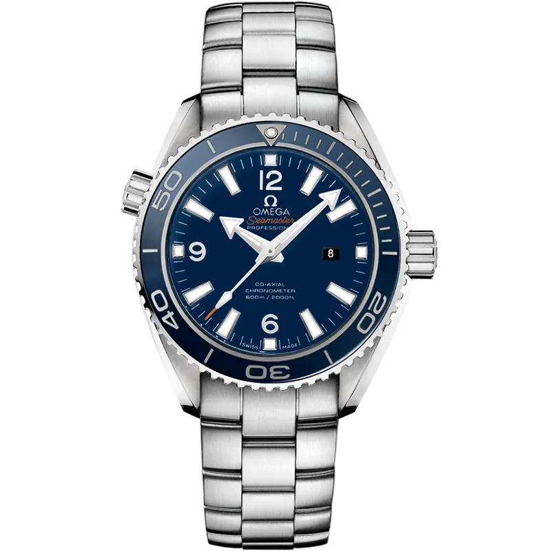 Omega Seamaster Planet Ocean 600M Co-Axial 37.5 232.90.38.20, reference 232.90.38.20.03.001, blue dial, titanium case