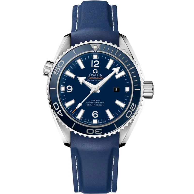 Omega Seamaster Planet Ocean 600M Co-Axial 37.5 232.92.38.20, reference 232.92.38.20.03.001, blue dial, titanium case
