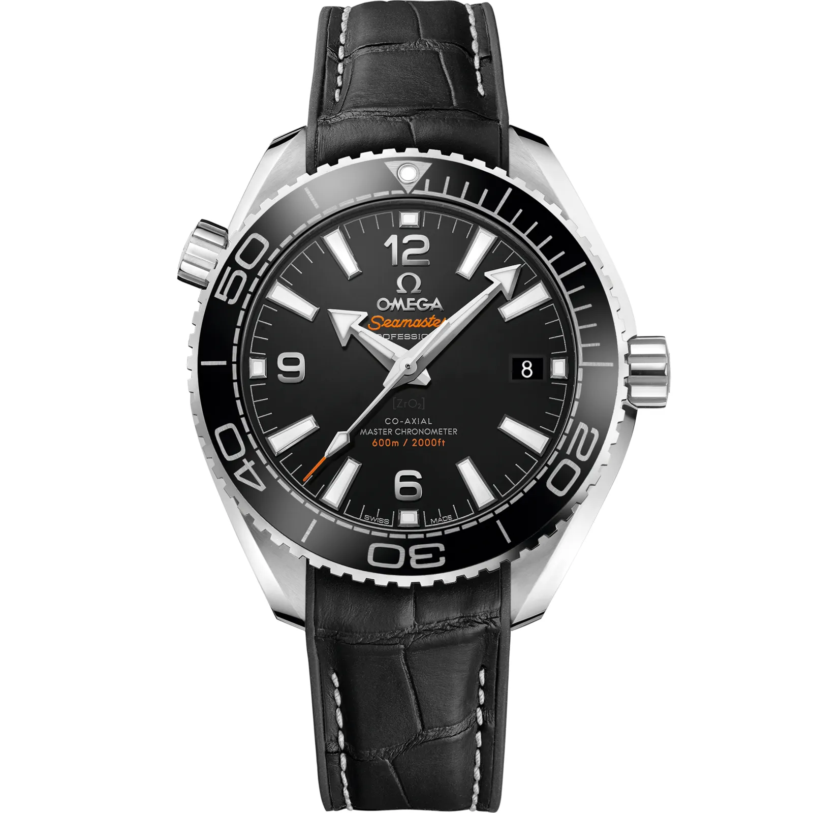 Omega Seamaster Planet Ocean 600M Co-Axial 39.5 Master Chronometer 215.33.40.20, reference 215.33.40.20.01.001, black dial, stainless steel case