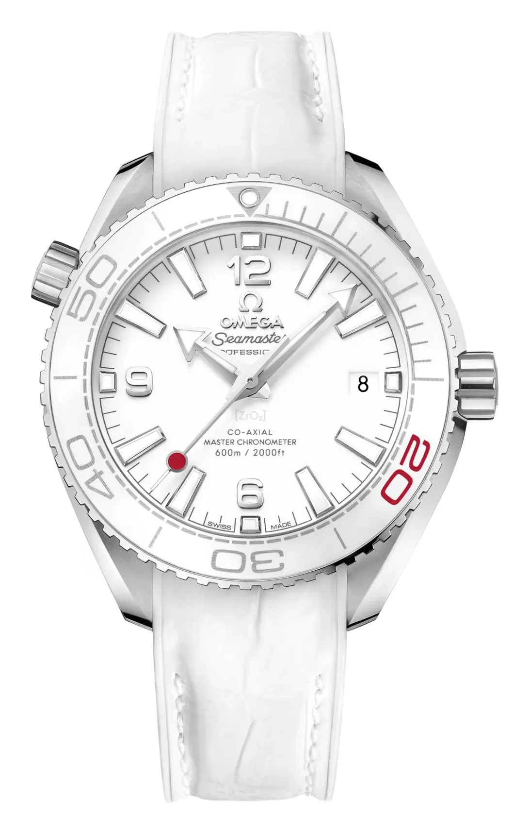 Omega Seamaster Planet Ocean 600M Co-Axial 39.5 Master Chronometer 522.33.40.20, reference 522.33.40.20.04.001, white dial, stainless steel case