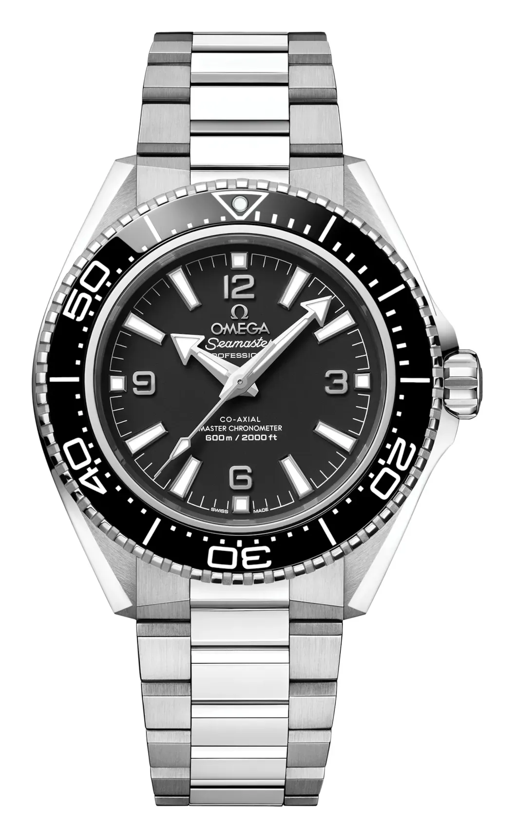 Omega Seamaster Planet Ocean 600M Co-Axial 42 Stainless Steel - Blue, reference 217.30.42.21.01.001, black dial, stainless steel case
