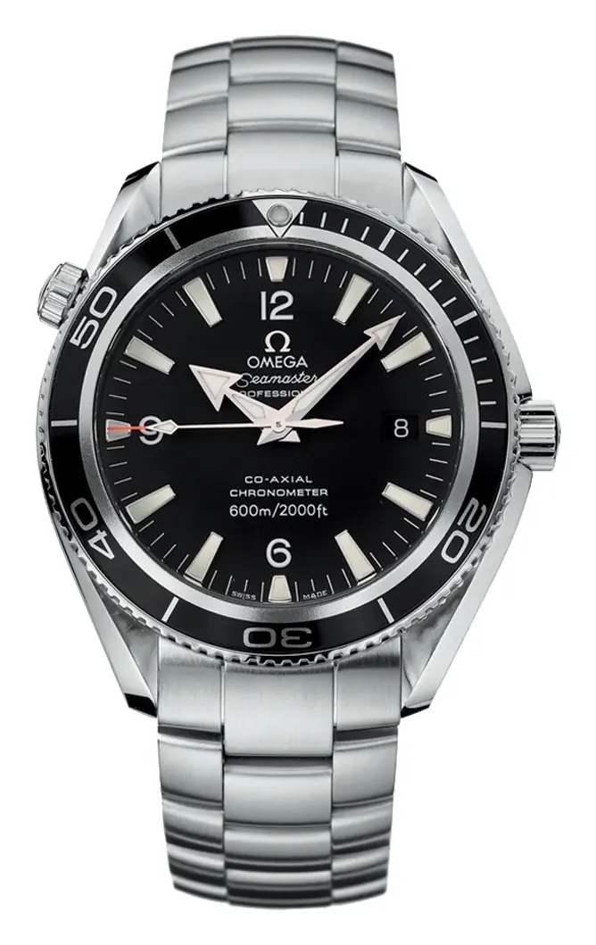 Omega Seamaster Planet Ocean 600M Co-Axial 42 2201.50.00, reference 2201.50.00, black dial, stainless steel case