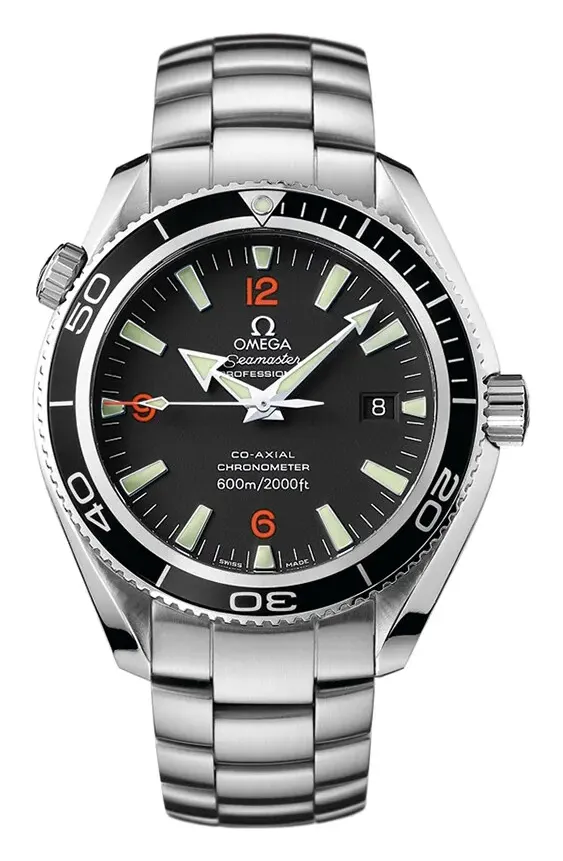 Omega Seamaster Planet Ocean 600M Co-Axial 42 2201.51.00, reference 2201.51.00, black dial, stainless steel case