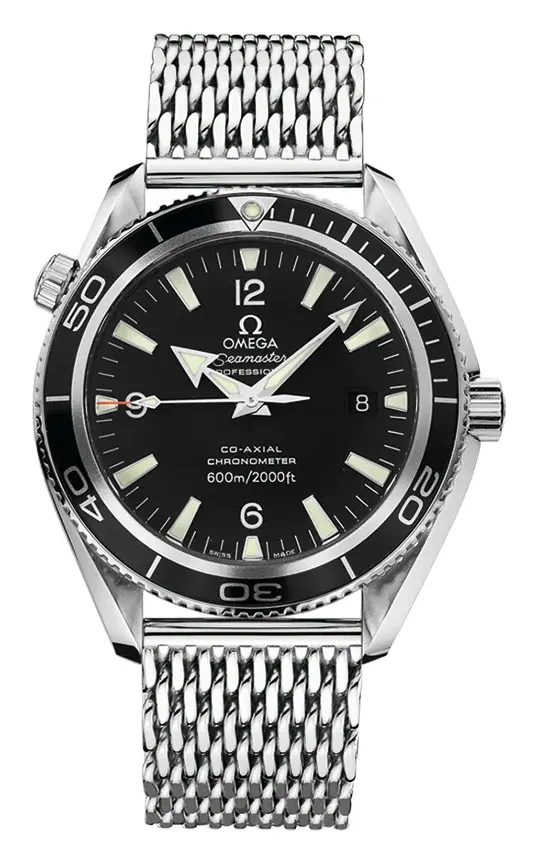 Omega Seamaster Planet Ocean 600M Co-Axial 42 2201.52.00, reference 2201.52.00, black dial, stainless steel case