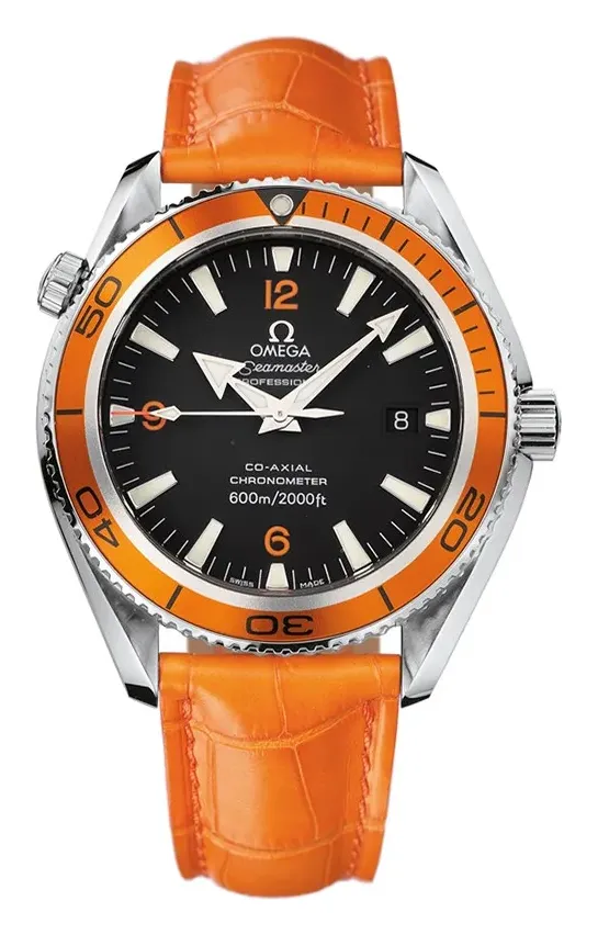 Omega Seamaster Planet Ocean 600M Co-Axial 42 2909.50.48, reference 2909.50.48, black dial, stainless steel case