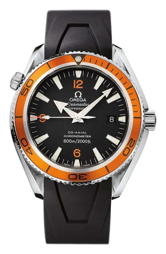 Omega Seamaster Planet Ocean 600M Co-Axial 42 2909.50.91, reference 2909.50.91, black dial, stainless steel case