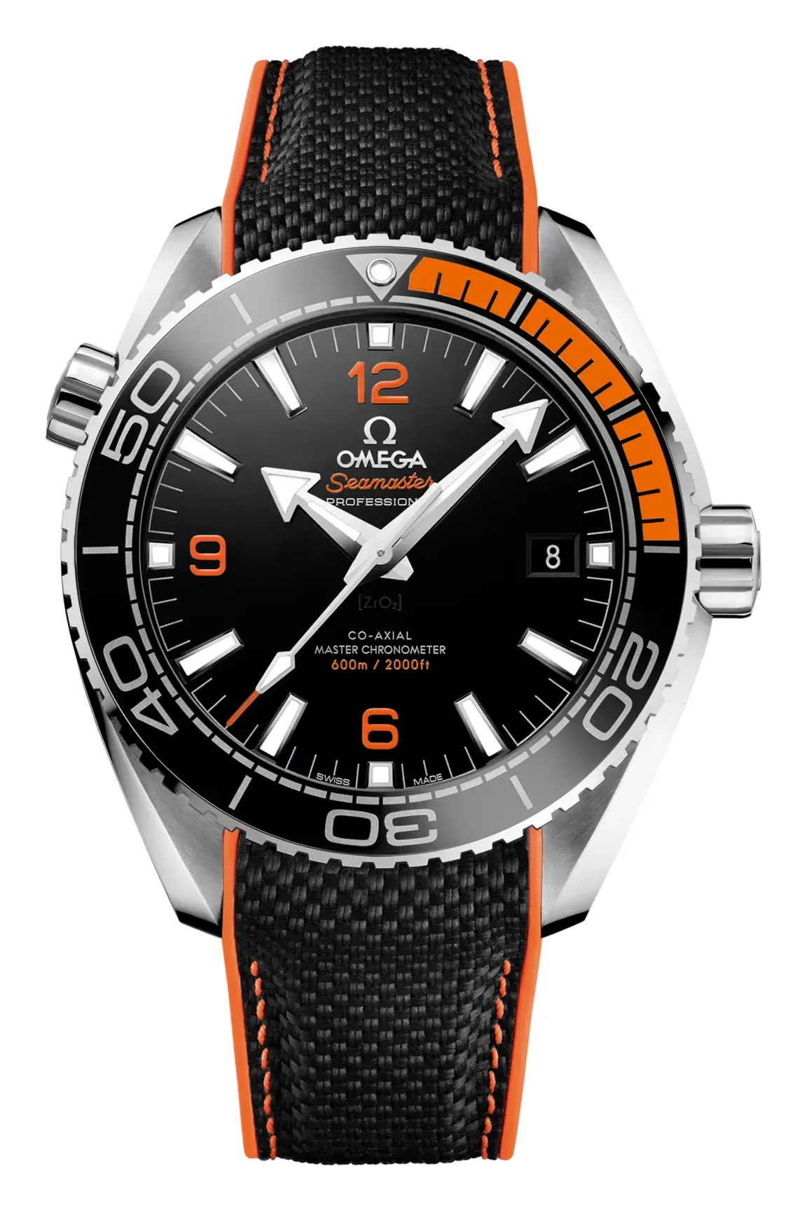 Omega Seamaster Planet Ocean 600M Co-Axial 43.5 Master Chronometer 215.32.44.21, reference 215.32.44.21.01.001, black dial, stainless steel case