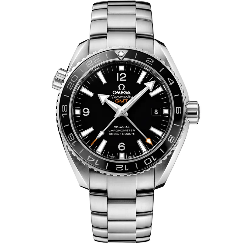 Omega Seamaster Planet Ocean 600M Co-Axial 43.5 GMT 232.30.44.22, reference 232.30.44.22.01.001, black dial, stainless steel case