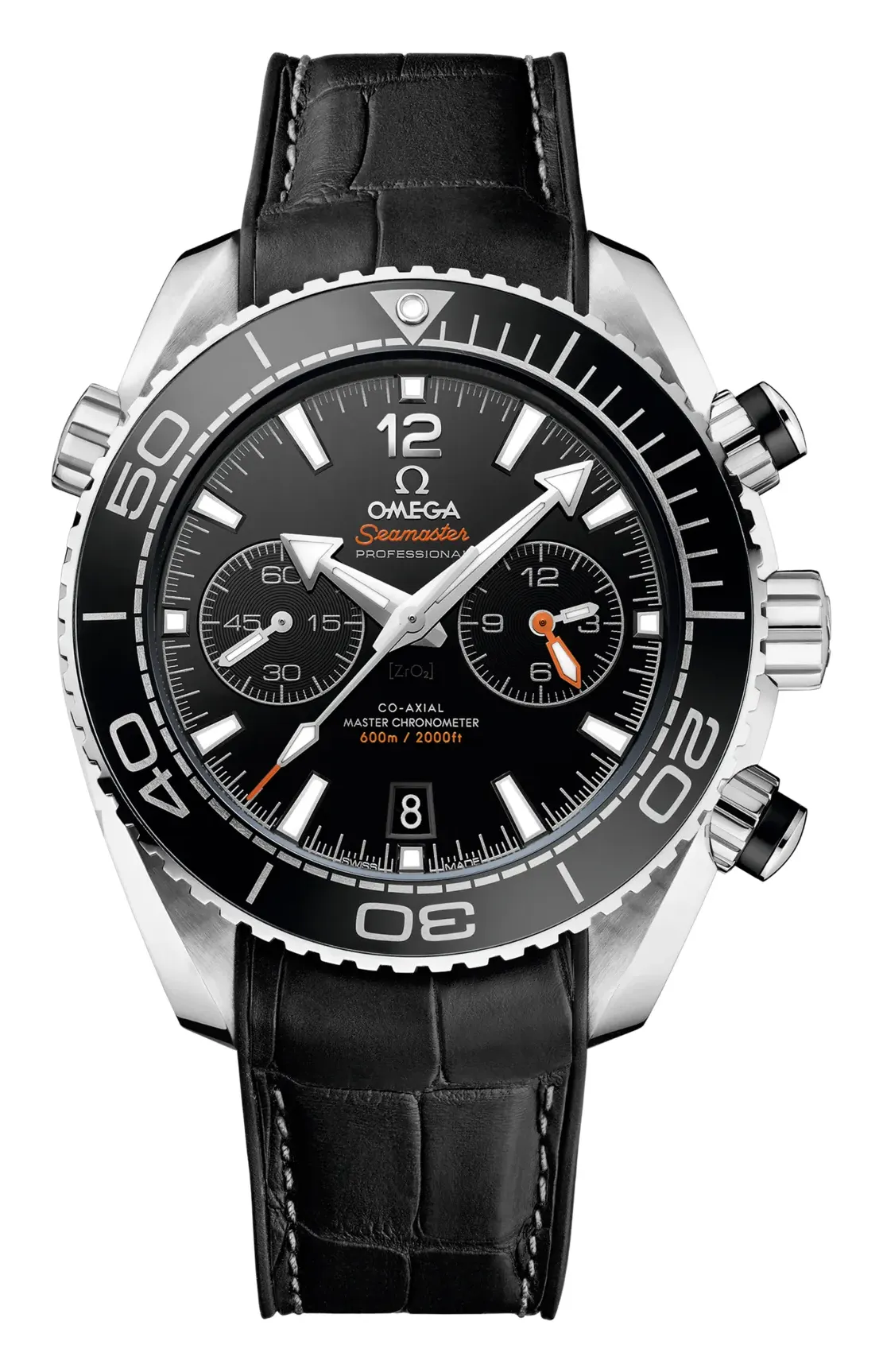 Omega Seamaster Planet Ocean 600M Co-Axial 45.5 Master Chronometer Chronograph 215.33.46.51, reference 215.33.46.51.01.001, black dial, stainless steel case