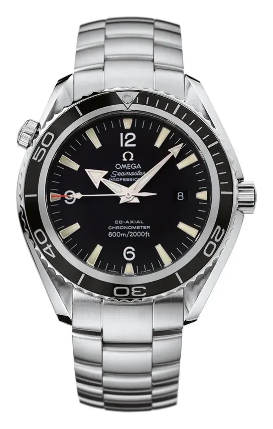 Omega Seamaster Planet Ocean 600M Co-Axial 45.5 2200.50.00, reference 2200.50.00, black dial, stainless steel case