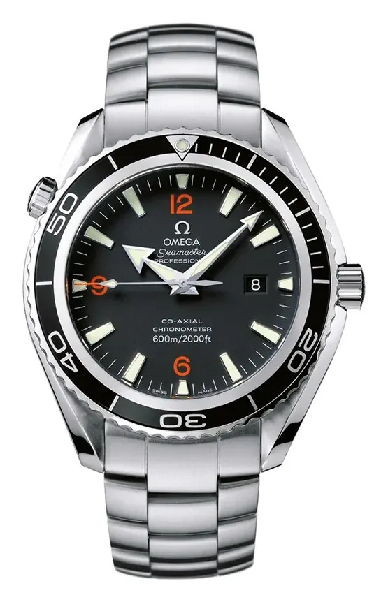 Omega Seamaster Planet Ocean 600M Co-Axial 45.5 2200.51.00, reference 2200.51.00, black dial, stainless steel case