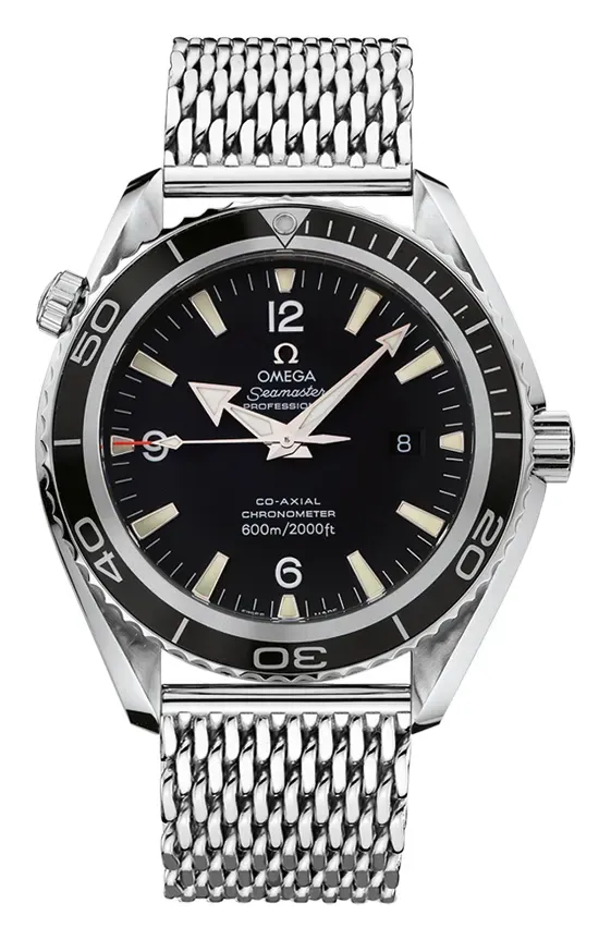 Omega Seamaster Planet Ocean 600M Co-Axial 45.5 2200.53.00, reference 2200.53.00, black dial, stainless steel case