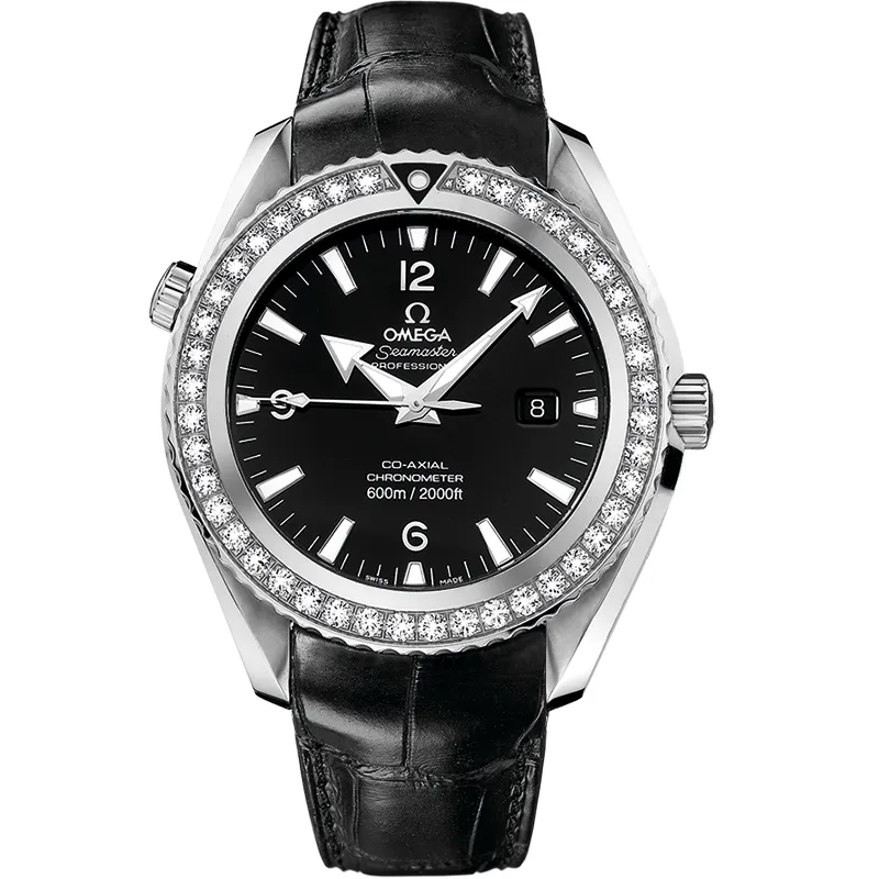 Omega Seamaster Planet Ocean 600M Co-Axial 45.5 222.18.46.20, reference 222.18.46.20.01.001, black dial, stainless steel case