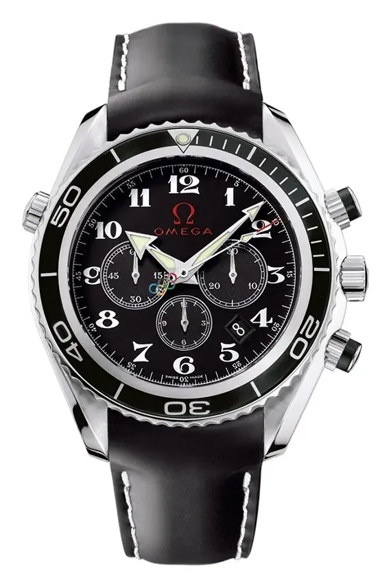 Omega Seamaster Planet Ocean 600M Co-Axial 45.5 Chronograph 222.32.46.50, reference 222.32.46.50.01.001, black dial, stainless steel case