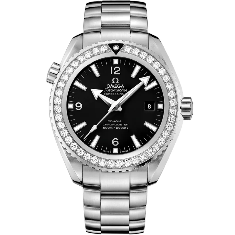 Omega Seamaster Planet Ocean 600M Co-Axial 45.5 232.15.46.21, reference 232.15.46.21.01.001, black dial, stainless steel case