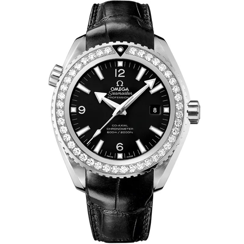 Omega Seamaster Planet Ocean 600M Co-Axial 45.5 232.18.46.21, reference 232.18.46.21.01.001, black dial, stainless steel case