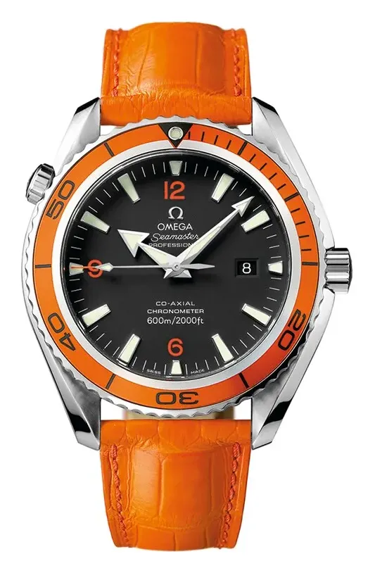 Omega Seamaster Planet Ocean 600M Co-Axial 45.5 2908.50.38, reference 2908.50.38, black dial, stainless steel case