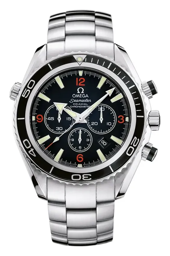 Omega Seamaster Planet Ocean 600M Co-Axial 45.5 Chronograph 2210.51.00, reference 2210.51.00, black dial, stainless steel case