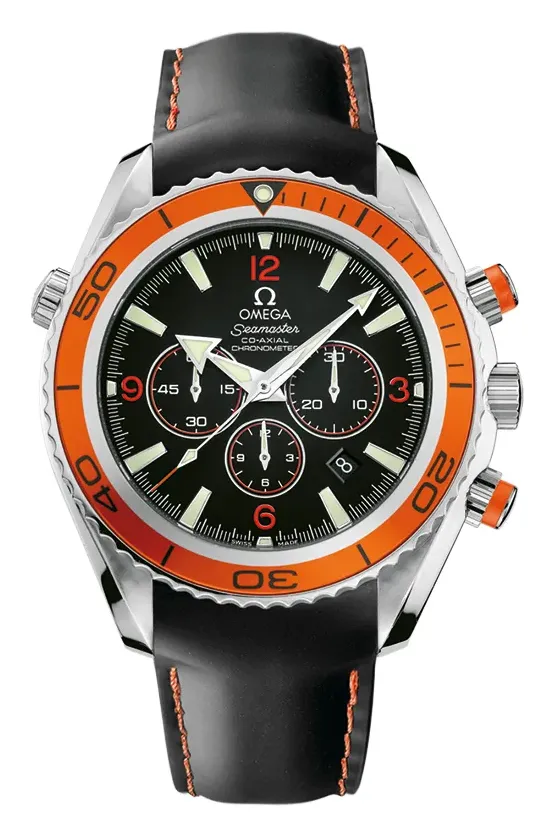 Omega Seamaster Planet Ocean 600M Co-Axial 45.5 Chronograph 2918.50.82, reference 2918.50.82, black dial, stainless steel case