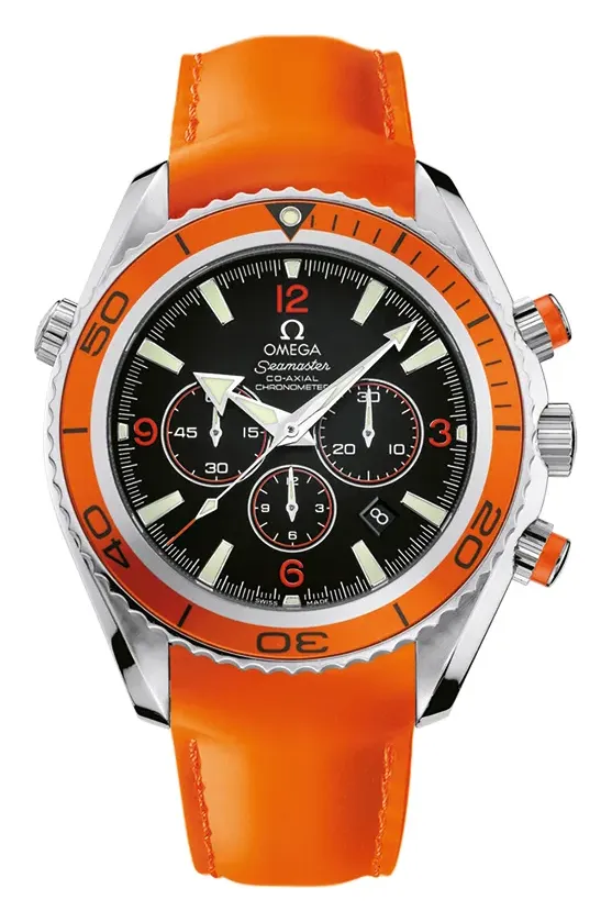 Omega Seamaster Planet Ocean 600M Co-Axial 45.5 Chronograph 2918.50.83, reference 2918.50.83, black dial, stainless steel case