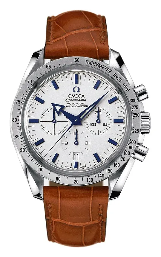 Omega Speedmaster Broad Arrow 3851.20.12, reference 3851.20.12, white dial, stainless steel case