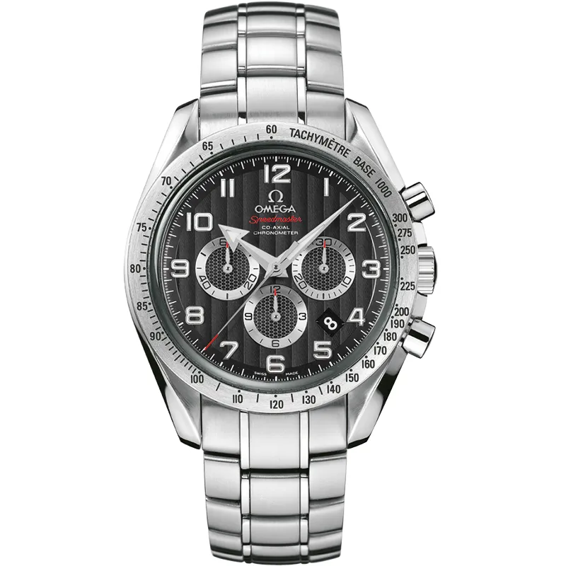 Omega Speedmaster Broad Arrow 44.25 321.10.44.50, reference 321.10.44.50.01.001, black dial, stainless steel case