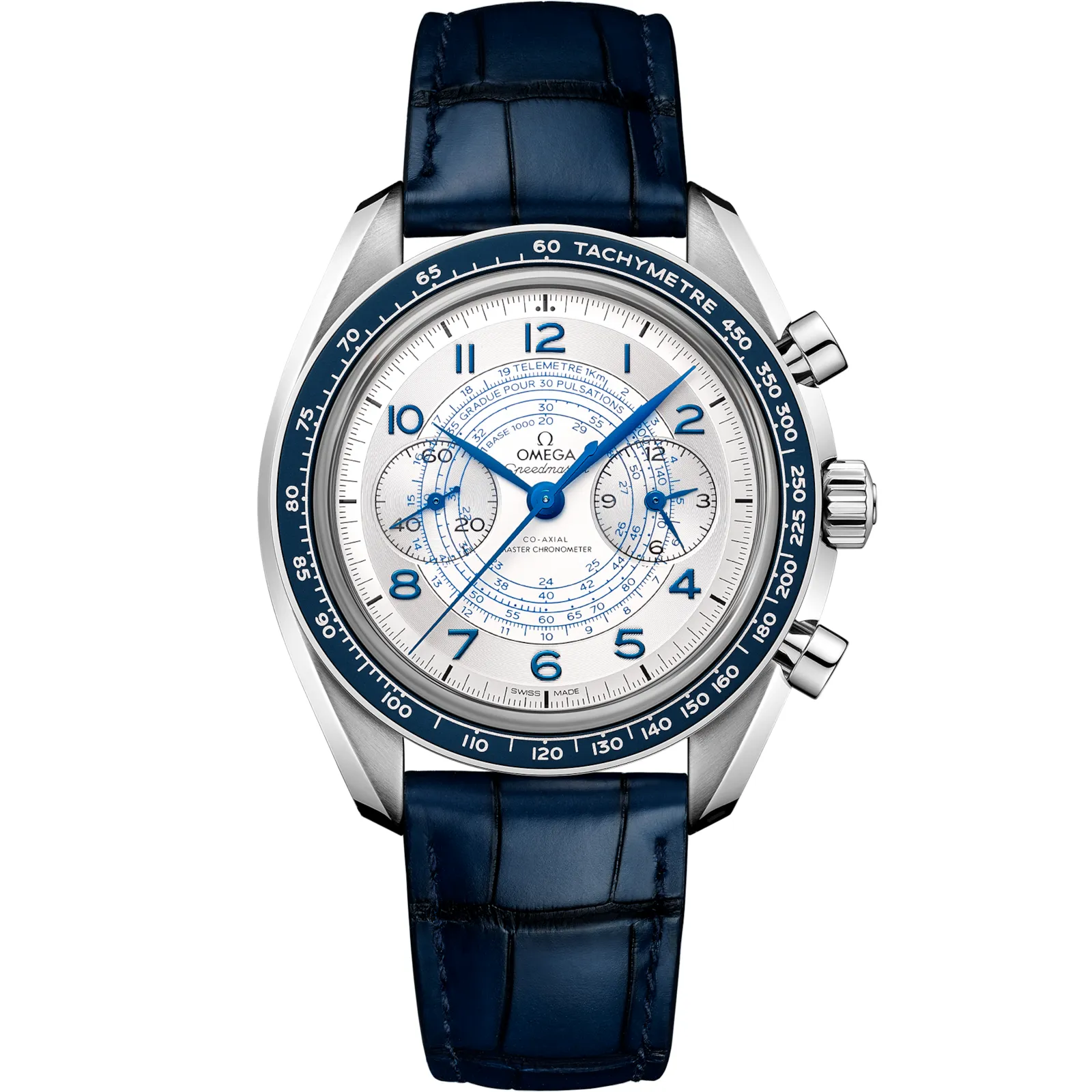 Omega Speedmaster Chronoscope Master Chronometer 329.33.43.51, reference 329.33.43.51.02.001, silver dial, stainless steel case