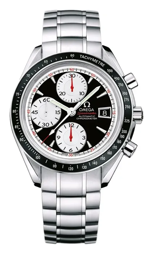 Omega Speedmaster Date 40 3210.51.00, reference 3210.51.00, black dial, stainless steel case