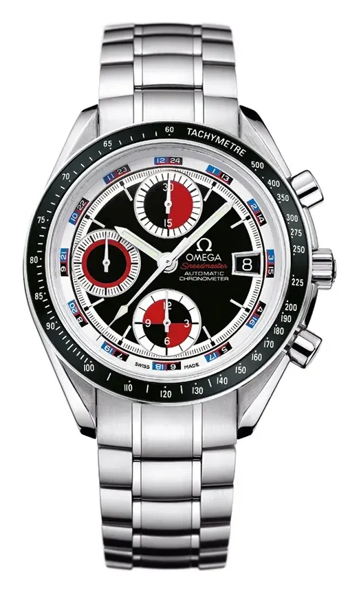 Omega Speedmaster Date 40 3210.52.00, reference 3210.52.00, black dial, stainless steel case