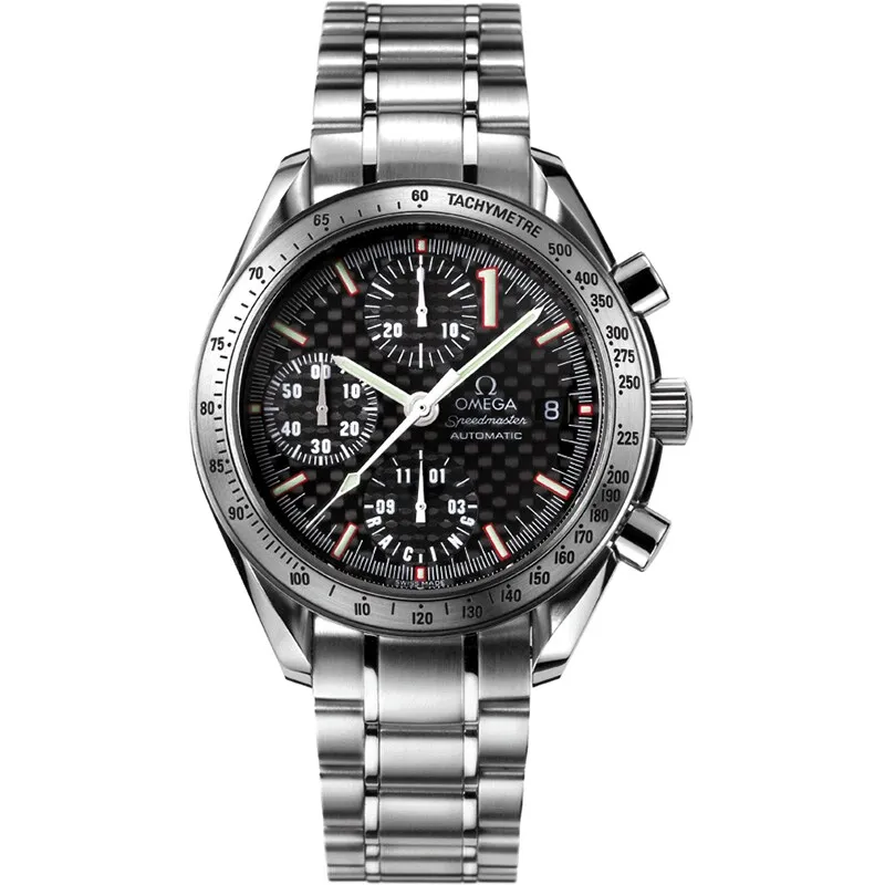 Omega Speedmaster Date 40 3519.50.00, reference 3519.50.00, black dial, stainless steel case