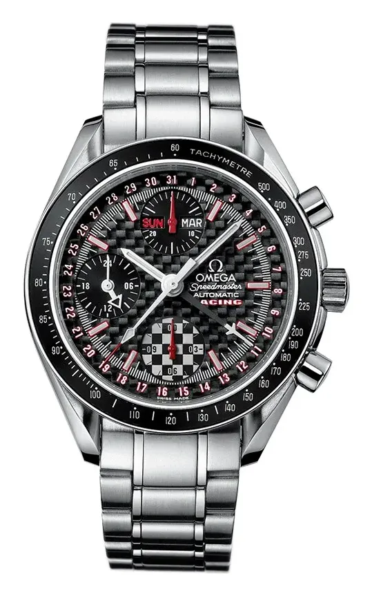 Omega Speedmaster Day-Date 39 3529.50.00, reference 3529.50.00, black dial, stainless steel case
