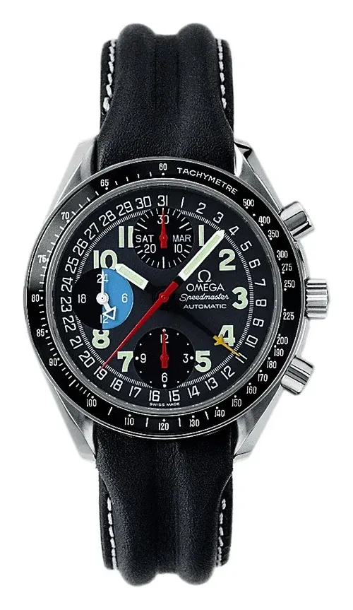 Omega Speedmaster Day-Date 39 3820.53.26, reference 3820.53.26, grey dial, stainless steel case