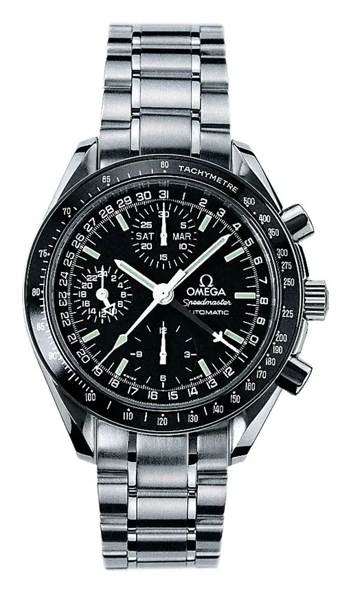 Omega Speedmaster Day Date 40 3520.50.00, reference 3520.50.00, black dial, stainless steel case