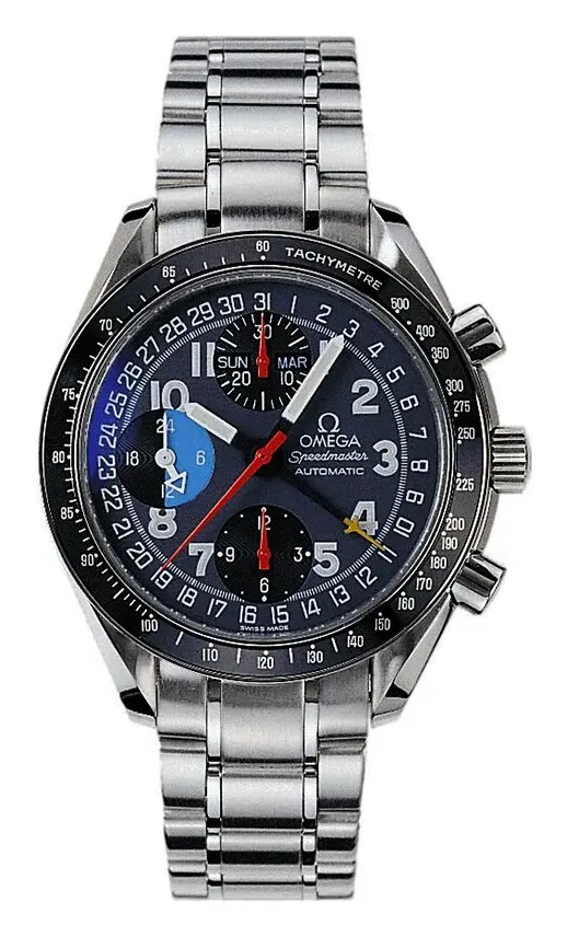 Omega Speedmaster Day Date 40 3520.53.00, reference 3520.53.00, grey dial, stainless steel case