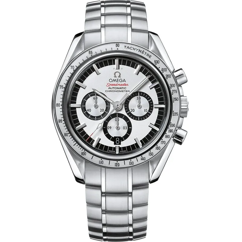 Omega Speedmaster Michael Schumacher 3506.31.00, reference 3506.31.00, white dial, stainless steel case