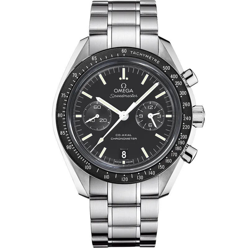 Omega Speedmaster Moonwatch Co-Axial 311.30.44.51, reference 311.30.44.51.01.002, black dial, stainless steel case