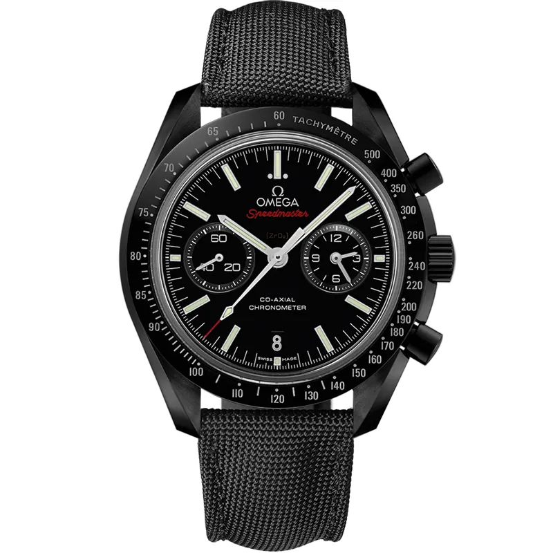 Omega Speedmaster Moonwatch Co-Axial Dark Side of the Moon, reference 311.92.44.51.01.003, black dial, ceramic case