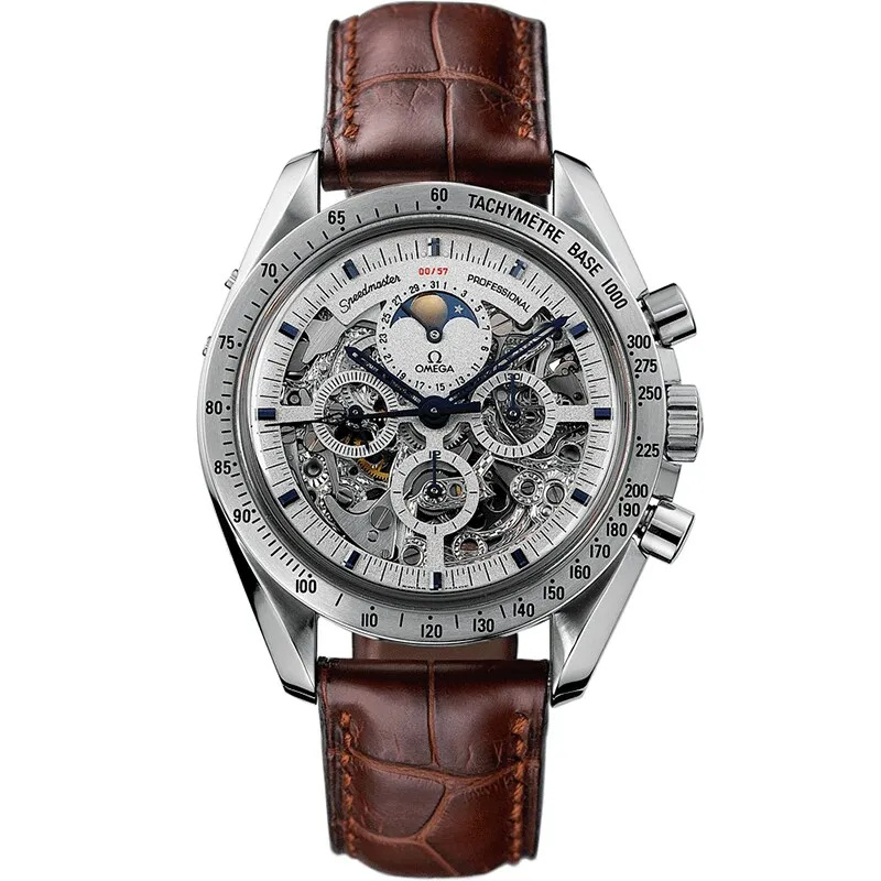 Omega Speedmaster Professional Moonphase 3688.30.32, reference 3688.30.32, platinum case