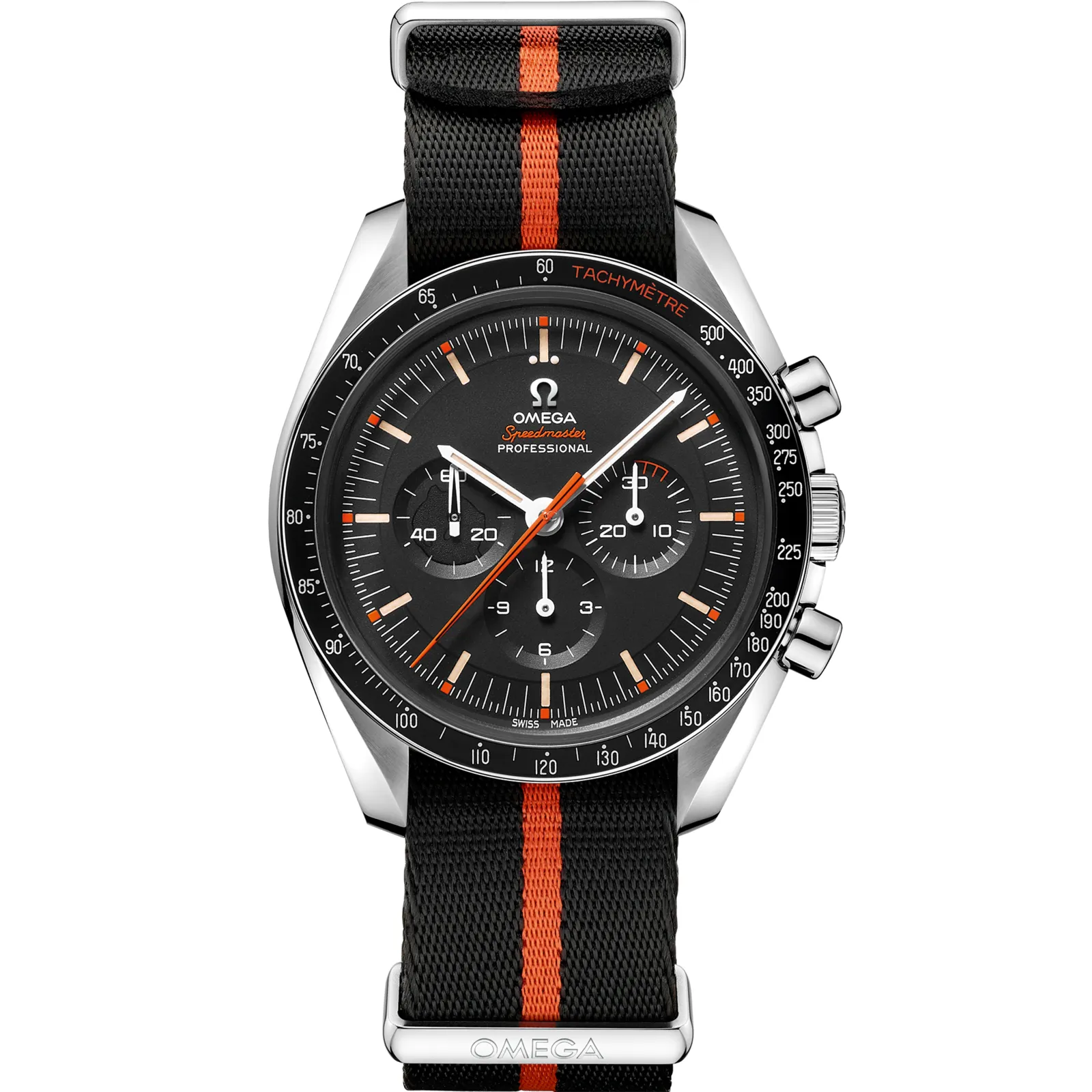Omega Speedmaster Professional Moonwatch SpeedyTuesday Ultraman, reference 311.12.42.30.01.001, black dial, stainless steel case