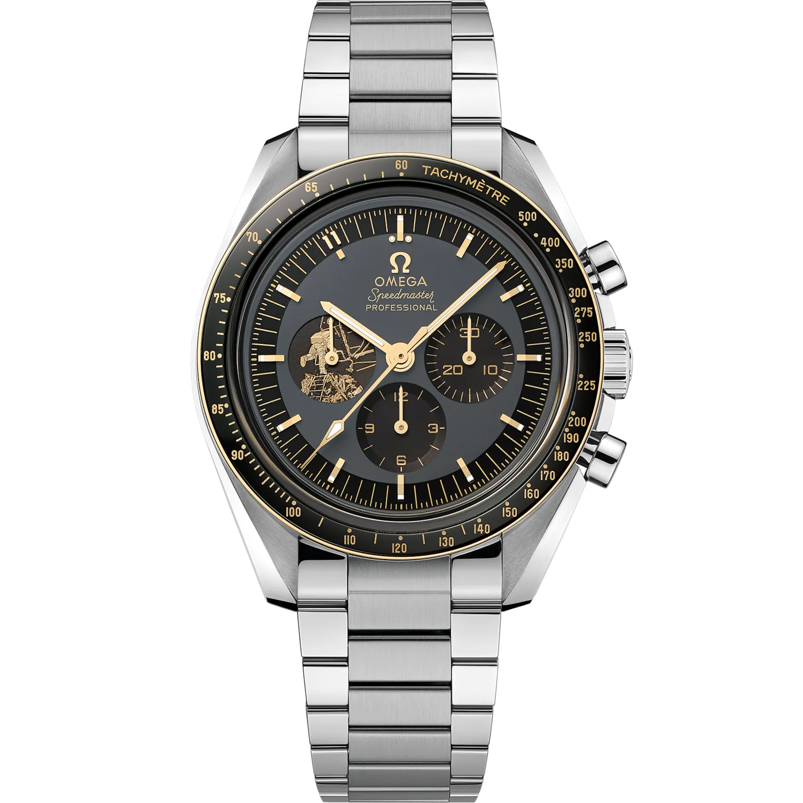 Omega Speedmaster Professional Moonwatch 3861 Stainless 310.20.42.50, reference 310.20.42.50.01.001, black dial, stainless steel case