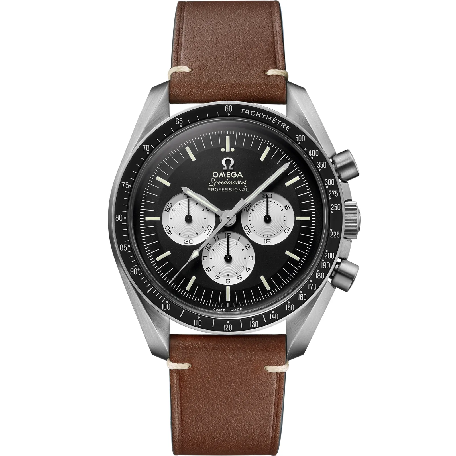 Omega Speedmaster Professional Moonwatch Chocolate, reference 311.32.42.30.01.001, black dial, stainless steel case