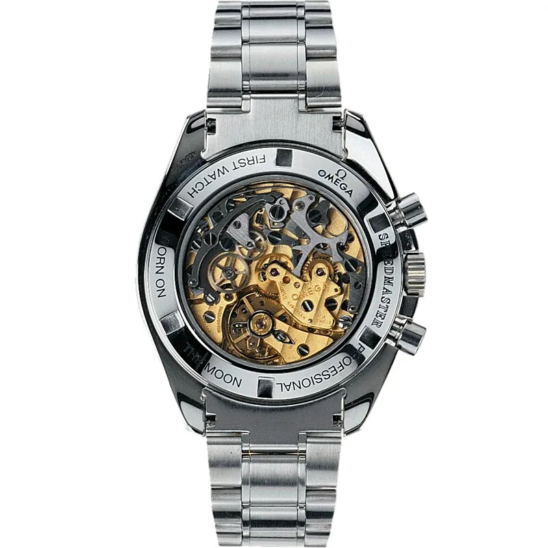 Omega Speedmaster Professional Moonwatch Plexi 3572.50.00, reference 3572.50.00, black dial, stainless steel case