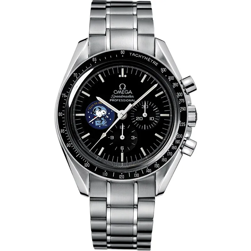Omega Speedmaster Professional Moonwatch Snoopy Award, reference 3578.51.00, black dial, stainless steel case