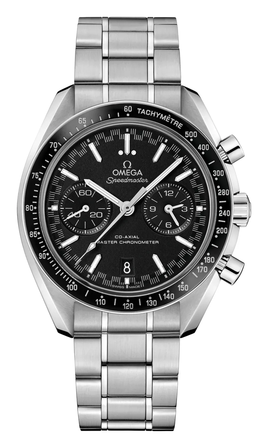 Omega Speedmaster Racing Master Co-Axial 329.30.44.51, reference 329.30.44.51.01.001, black dial, stainless steel case