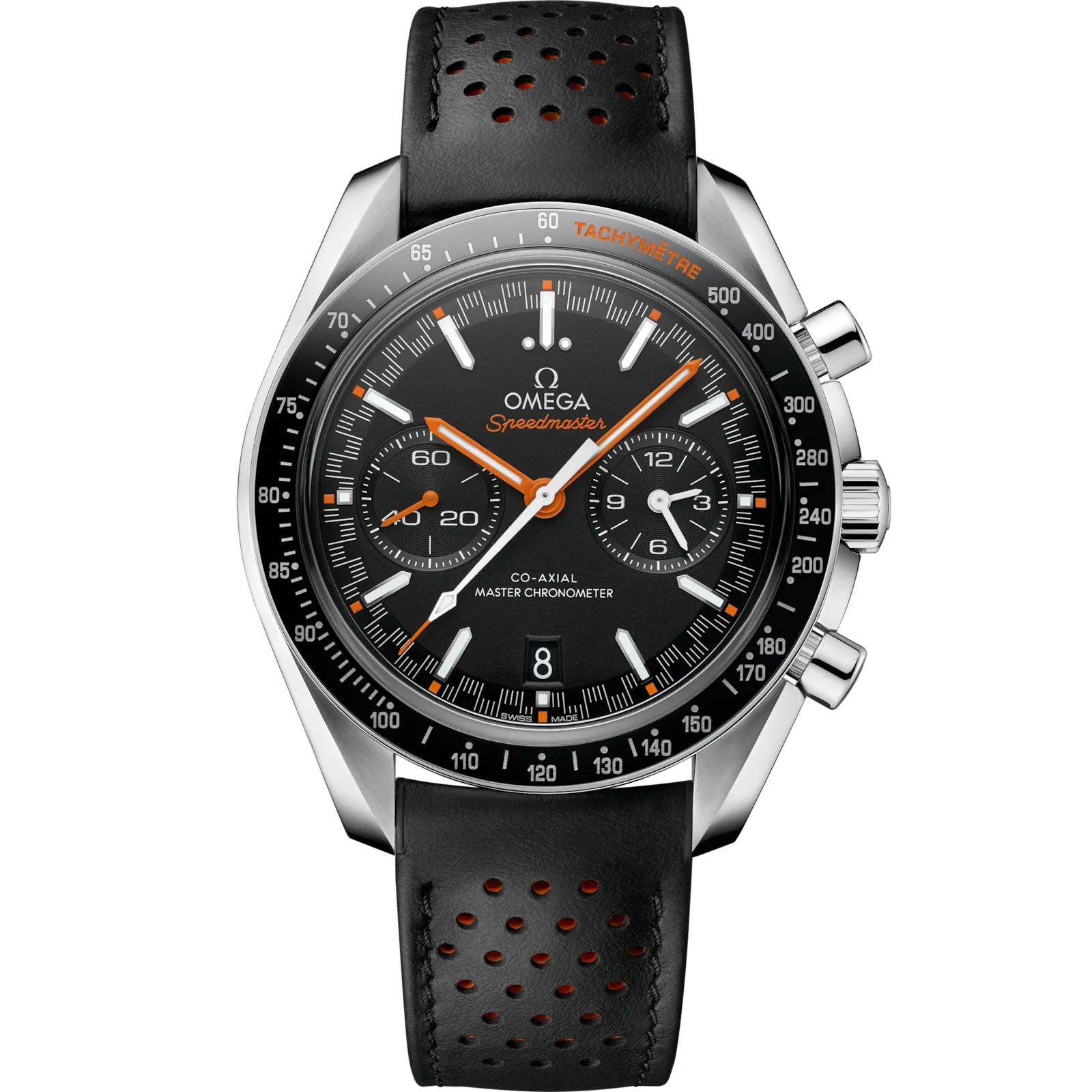 Omega Speedmaster Racing Master Co-Axial 329.32.44.51, reference 329.32.44.51.01.001, black dial, stainless steel case