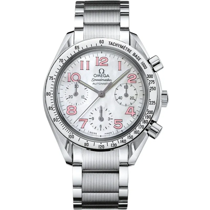 Omega Speedmaster Reduced Ladies 3534.74.00, reference 3534.74.00, white dial, stainless steel case