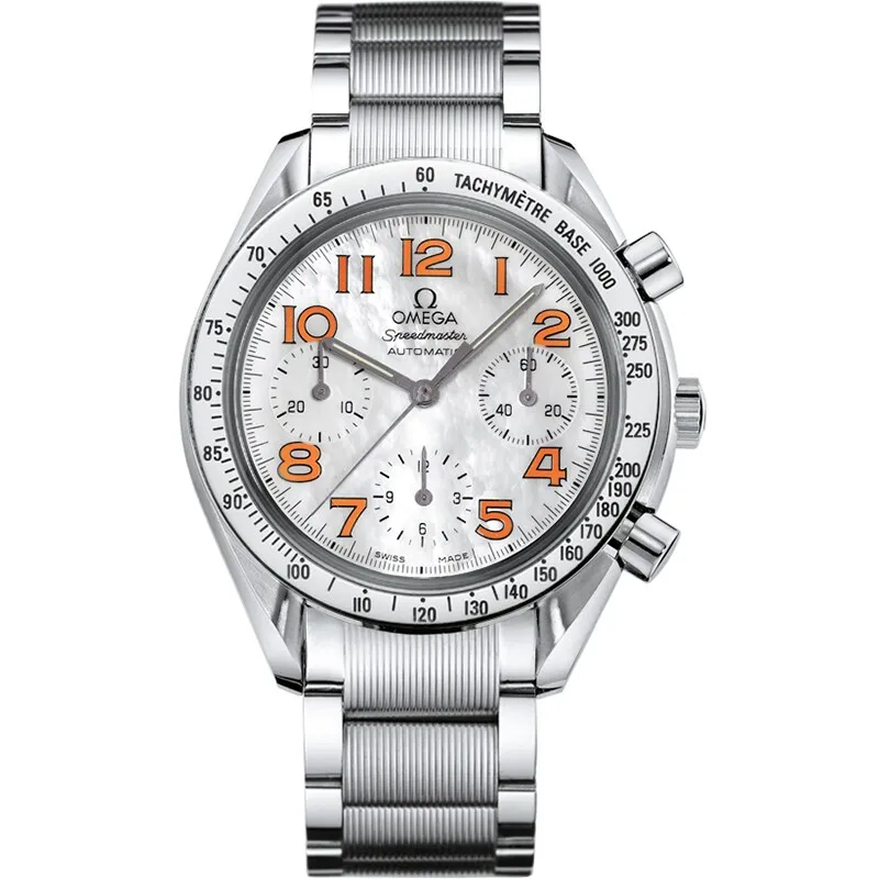 Omega Speedmaster Reduced Ladies 3534.78.00, reference 3534.78.00, white dial, stainless steel case